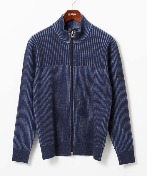 MK MICHEL KLEIN HOMME セーター ニット 「洗濯機で洗える/毛玉になり