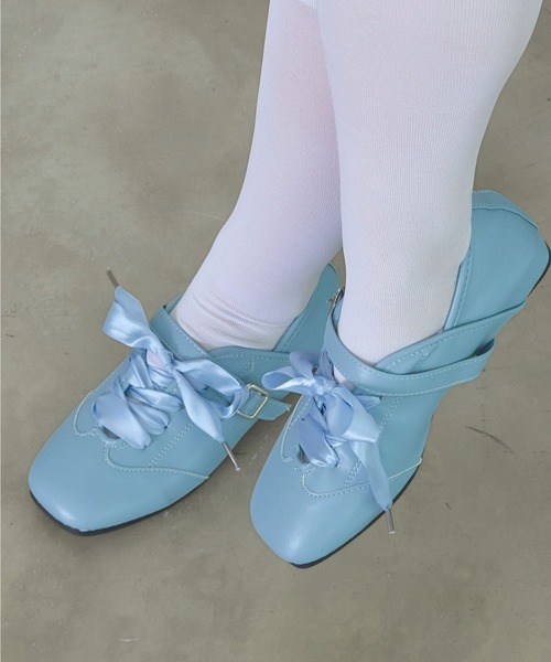 バレエシューズ パンプス リボントゥシューズ : ZOZOTOWN Yahoo!店