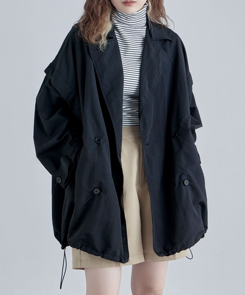 「etoll.」 トレンチコート L ベージュ レディース_画像9