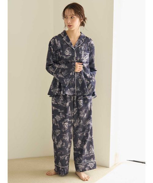 SNIDEL HOME パジャマ ルームウェア 「WEB限定」「Warm Satin