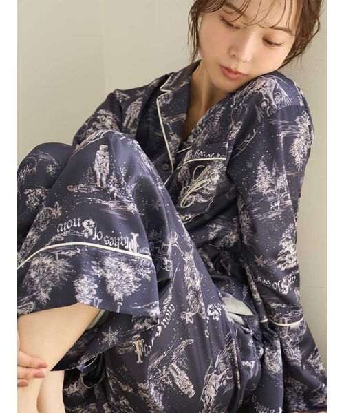 SNIDEL HOME パジャマ ルームウェア 「WEB限定」「Warm Satin