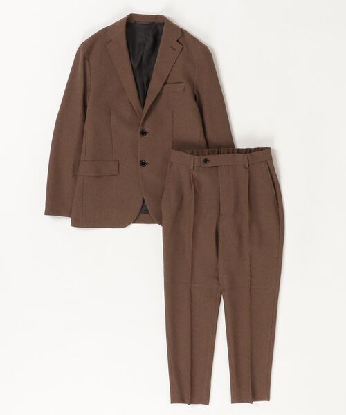 【BEAUTY & YOUTH】ビューティーアンドユース スーツ　ブラウン　L BEAUTY＆YOUTH UNITED ARROWS スーツ L ブラウン メンズ : ZOZOTOWN