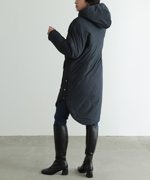 「for/c」 コート M スミクロ レディース_画像3