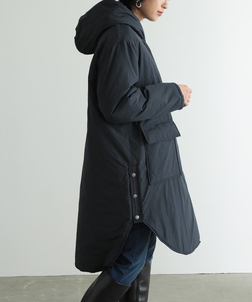 「for/c」 コート M スミクロ レディース_画像5