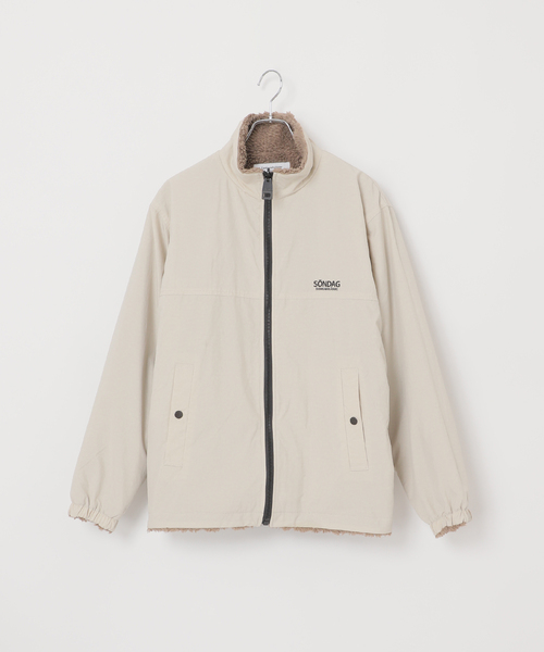 ブルゾン アウター 「OLIVEDRAB/オリーブドラブ」 リバーシブル PARK ボアジャケット メンズ | B.C STOCK | 06