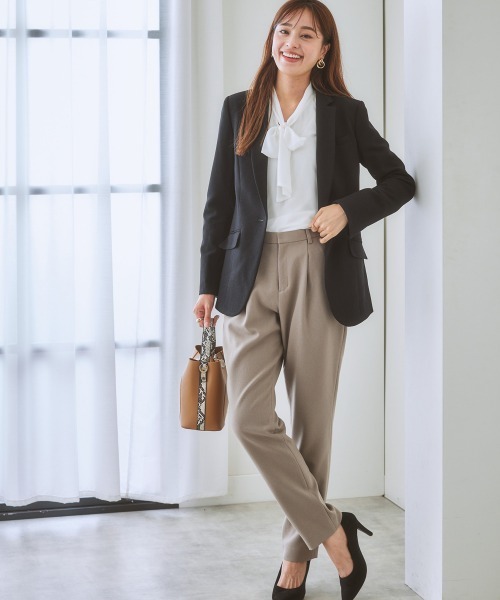 7days Life Styling 長袖ブラウス L グレー レディース : ZOZOTOWN