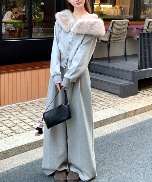 SHEENA（シーナ） セットアップ 「セットアップ」ファーワンショルダー