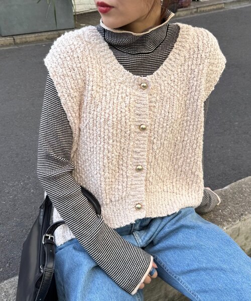 CIAOPANIC TYPY（チャオパニックティピー） ベスト ジレ ポコポコ金