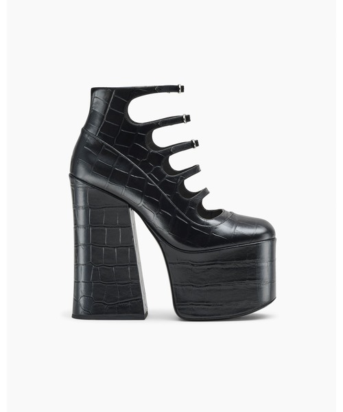 ✨美品✨マークジェイコブス ブーツ 黒 ブラック アンクル 厚底 レザー 人気 DR. MARTENS X MARC JACOBS コラボレーションデザインのブーツが登場