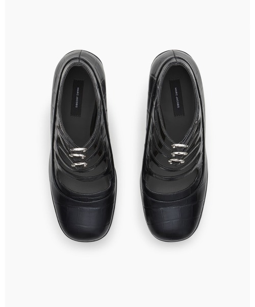 ✨美品✨マークジェイコブス ブーツ 黒 ブラック アンクル 厚底 レザー 人気 MARC JACOBS（マーク・ジェイコブス） ブーツ THE KIKI ANKLE BOOT/ザ