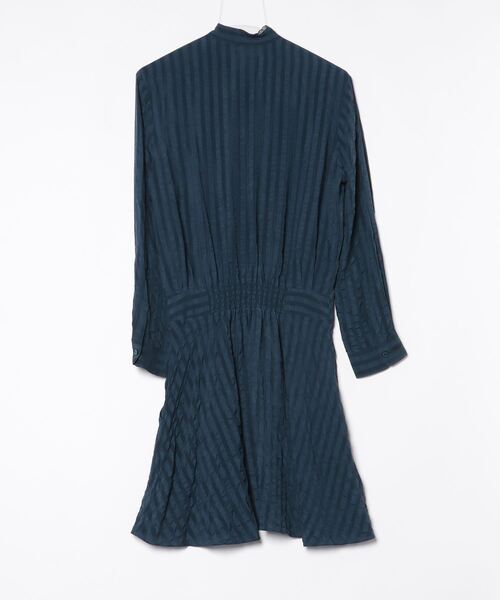 「ZADIG&VOLTAIRE」 長袖ワンピース X-SMALL ネイビー レディース_画像2