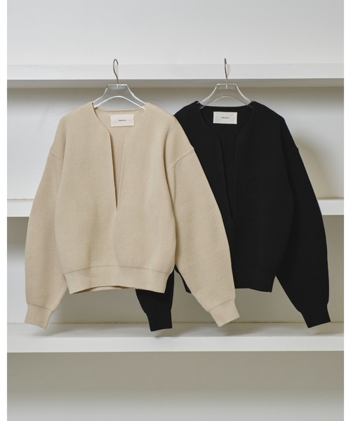 「TODAYFUL」 長袖ニット FREE ブラック レディース_画像9