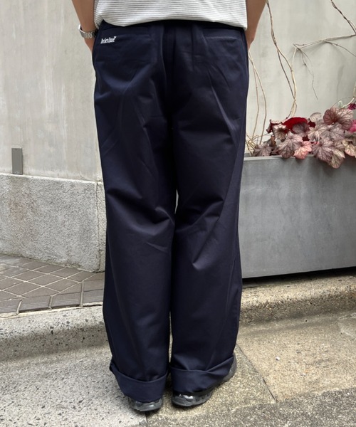 「BROKEN BASE」 パンツ LARGE ベージュ メンズ_画像8