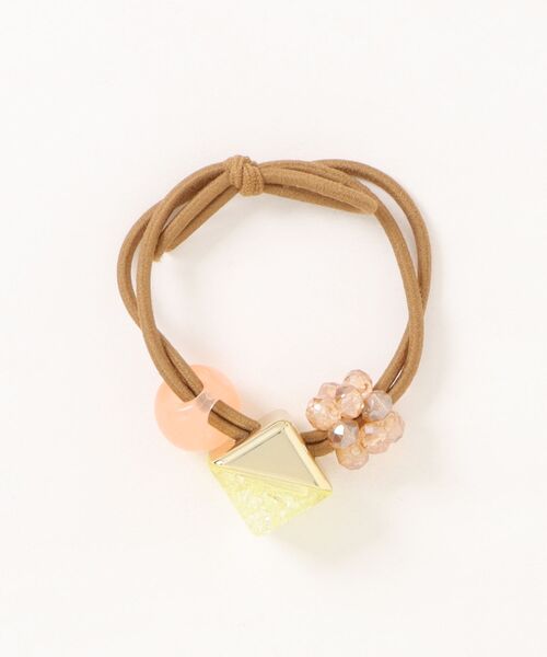 TONE SELECT GOODS ヘアゴム 「resonance」クリスタルキューブ×ビーズ