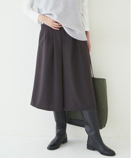 「human woman」 クロップドパンツ SMALL イエロー レディース_画像2