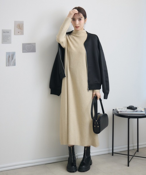 RU.TI.LE ブルゾン アウター 「RU.TI.LE」ダンボールニットブルゾン