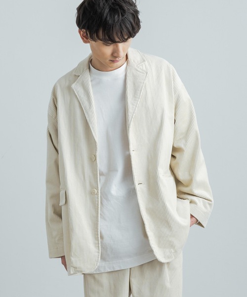「Rocky Monroe」 「Beno」テーラードジャケット M ダークグリーン メンズ_画像5