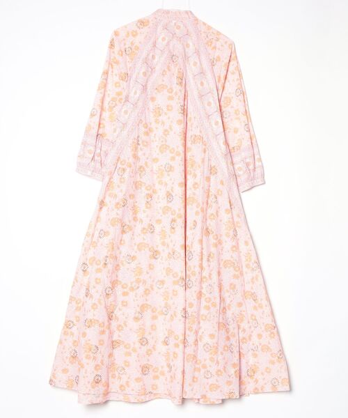 Ron Herman（ロンハーマン） 花柄長袖ワンピース S ピンク レディース