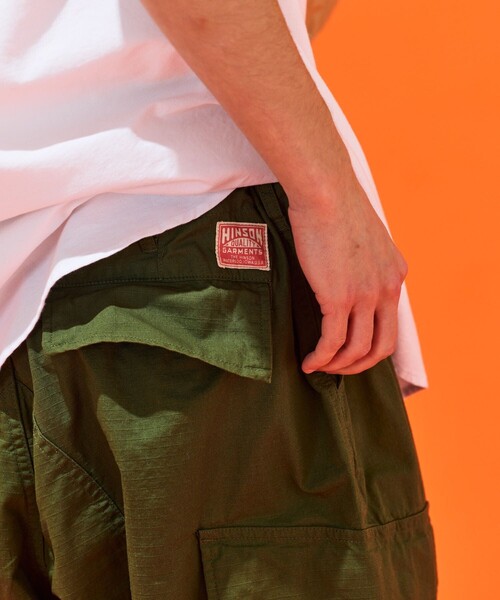 「HINSON」 カーゴパンツ MEDIUM ブラック メンズ_画像5