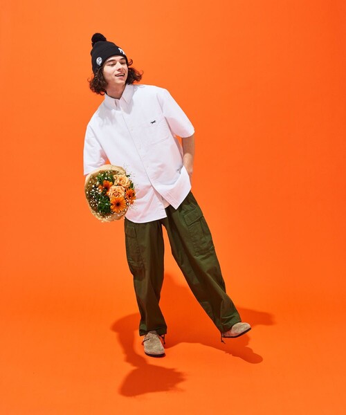 「HINSON」 カーゴパンツ MEDIUM ブラック メンズ_画像7