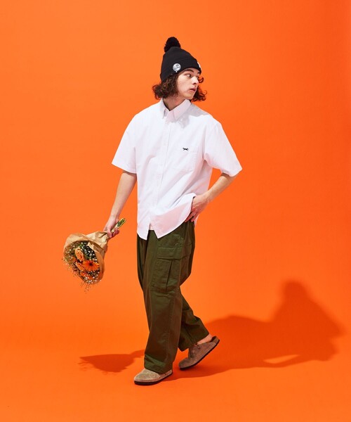 「HINSON」 カーゴパンツ MEDIUM ブラック メンズ_画像8