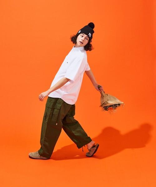 「HINSON」 カーゴパンツ MEDIUM ブラック メンズ_画像9