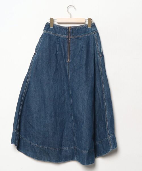 「Mila Owen」 デニムスカート 0 ブルー レディース_画像2