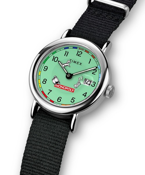 TIMEX 腕時計 TW00T134E 新品未使用品 TIMEX（タイメックス） 腕時計 Timex X Monopoly - Weekender 腕時計