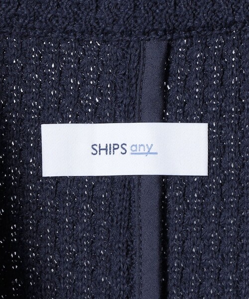 「SHIPS any」 テーラードジャケット X-LARGE ネイビー メンズ_画像6