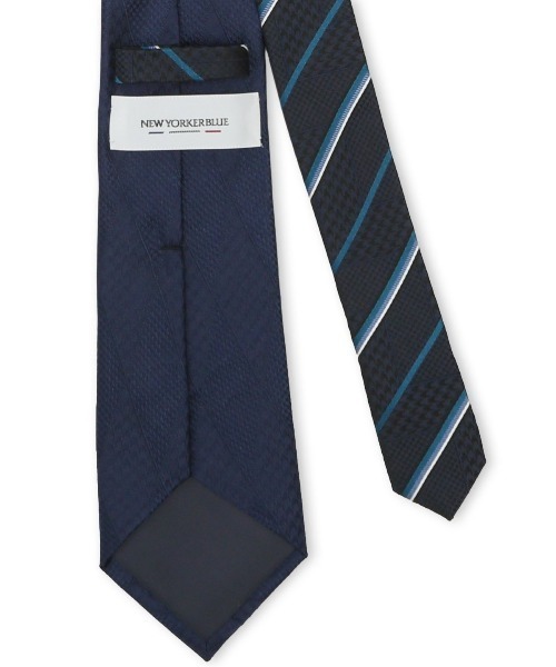 新品　NEWYORKER　ネクタイ NEWYORKER BLUE ネクタイ 「シルク 100%」ニューヨーカーブルー
