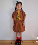ハーフパンツ ワイドパンツ パンツ 短パン タ...の詳細画像2