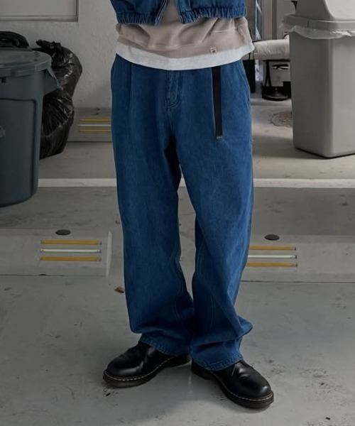 ジーンズ 「SOOBIN着用」 CORDURA SEMI-WIDE DENIM EASY PANTS メンズ レディース_15