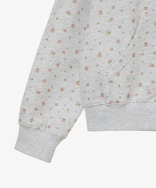 aeae パーカー WEB LOGO FLOWER HOOD ZIP-UP レディース メンズ