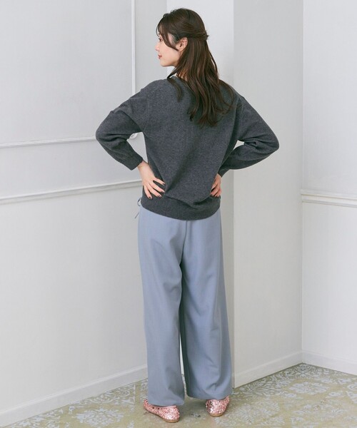 「Feroux」 長袖ニット F ブルー レディース_画像5