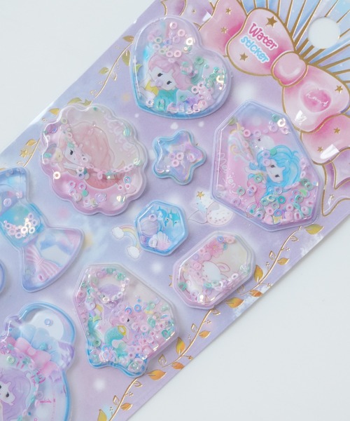Jelly moo（ジェリームー） ステッカー 「 」 マーメイド シャカシャカ