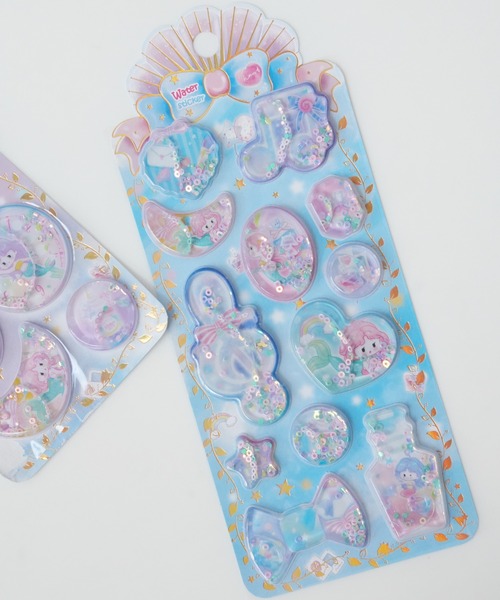 Jelly moo（ジェリームー） ステッカー 「 」 マーメイド シャカシャカ