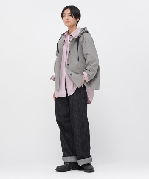 MHL.（エムエイチエル） ブラウス シャツ PAPER COTTON NYLON