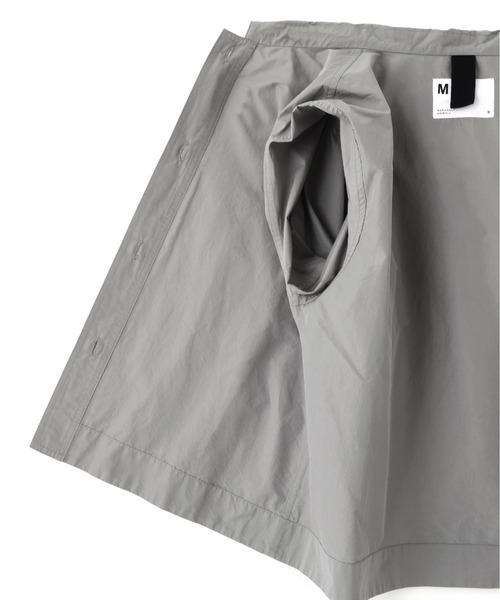 MHL.（エムエイチエル） ブラウス シャツ PAPER COTTON NYLON