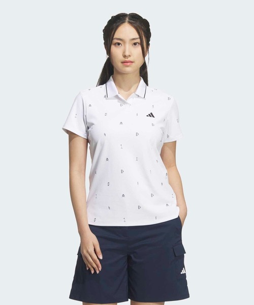 adidas（アディダス） ポロシャツ ポロ クライマクール モノグラム