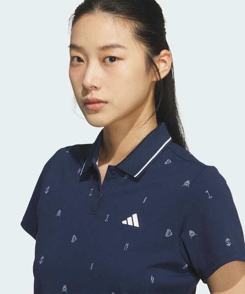 adidas（アディダス） ポロシャツ ポロ クライマクール モノグラム