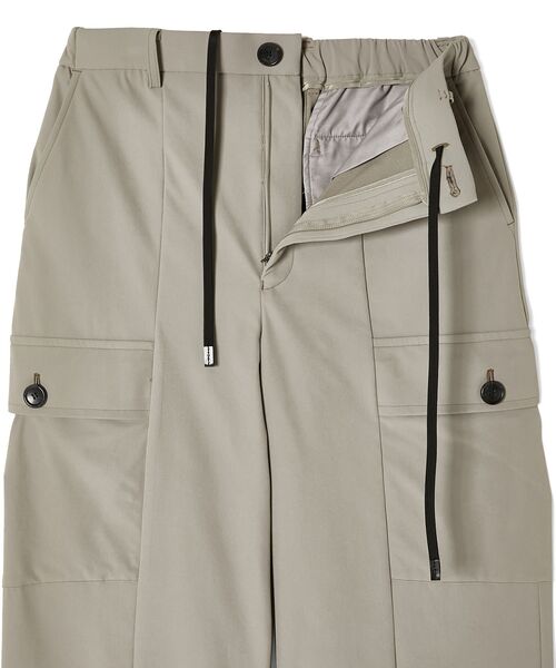 ワイドパンツ スラックス FLAP-POCKET WIDE TROUSERS メンズ レディースの画像