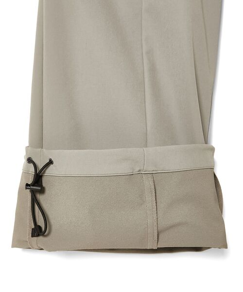 ワイドパンツ スラックス FLAP-POCKET WIDE TROUSERS メンズ レディースの画像