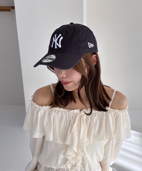 「Heather」 「NEW ERA」キャップ ONE SIZE ベージュ レディース_画像2