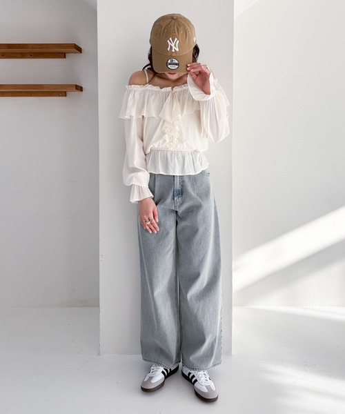 「Heather」 「NEW ERA」キャップ ONE SIZE ベージュ レディース_画像7