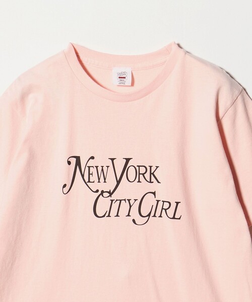 6 tシャツ 半袖 「6(ROKU)」NEW YORK CITY GIRL Tシャツ レディース
