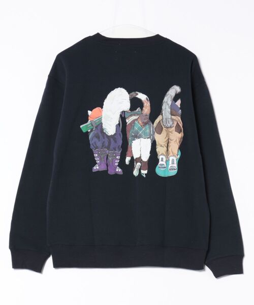 「CORISCO」 スウェットカットソー X-LARGE キナリ メンズ_画像3