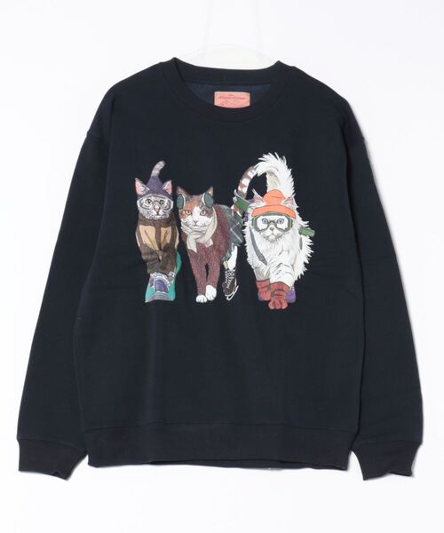 「CORISCO」 スウェットカットソー X-LARGE キナリ メンズ_画像4