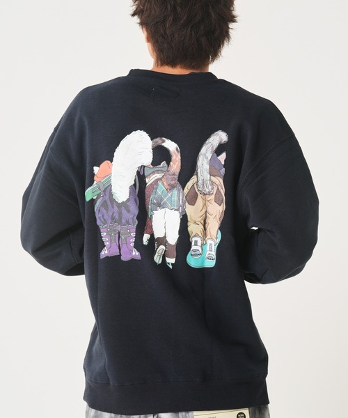 「CORISCO」 スウェットカットソー X-LARGE キナリ メンズ_画像9