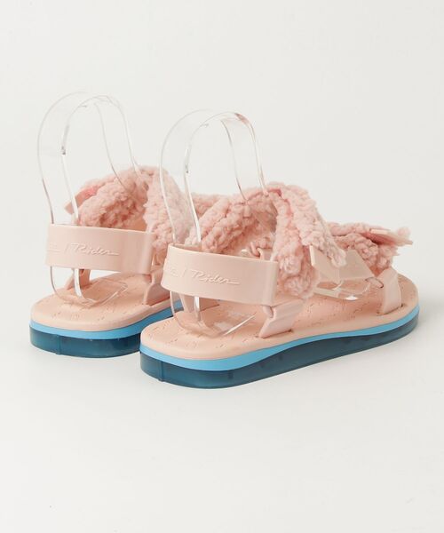「melissa」 フラットサンダル 24.5cm ピンク レディース_画像2