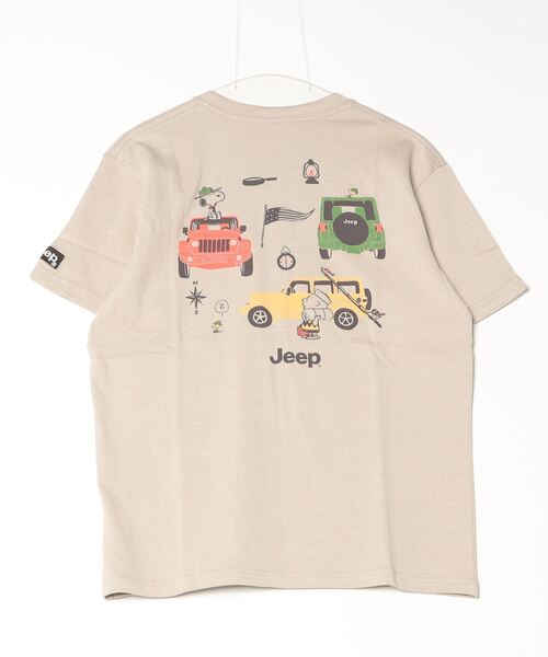 「PEANUTS」 半袖Tシャツ L ブラック メンズ_画像2